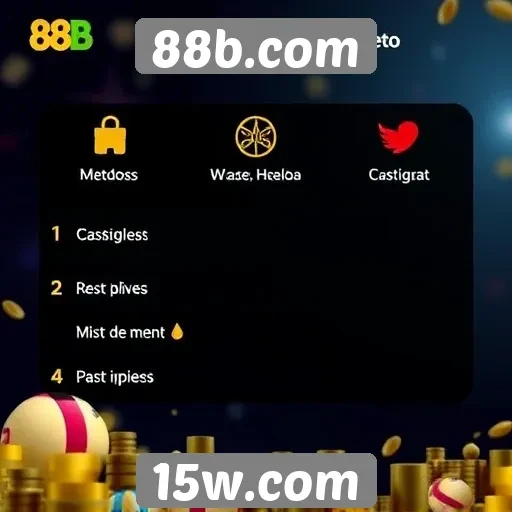 88b.com: uma visão sobre métodos de pagamento disponíveis